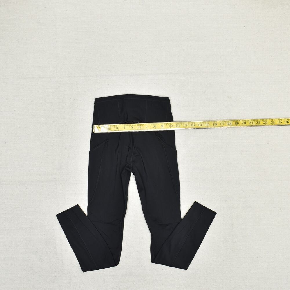 Lululemon Women Skinny Legging Pull On Polyester Size 2 Stretch Gym Side Pockets - Picture 4 of 8